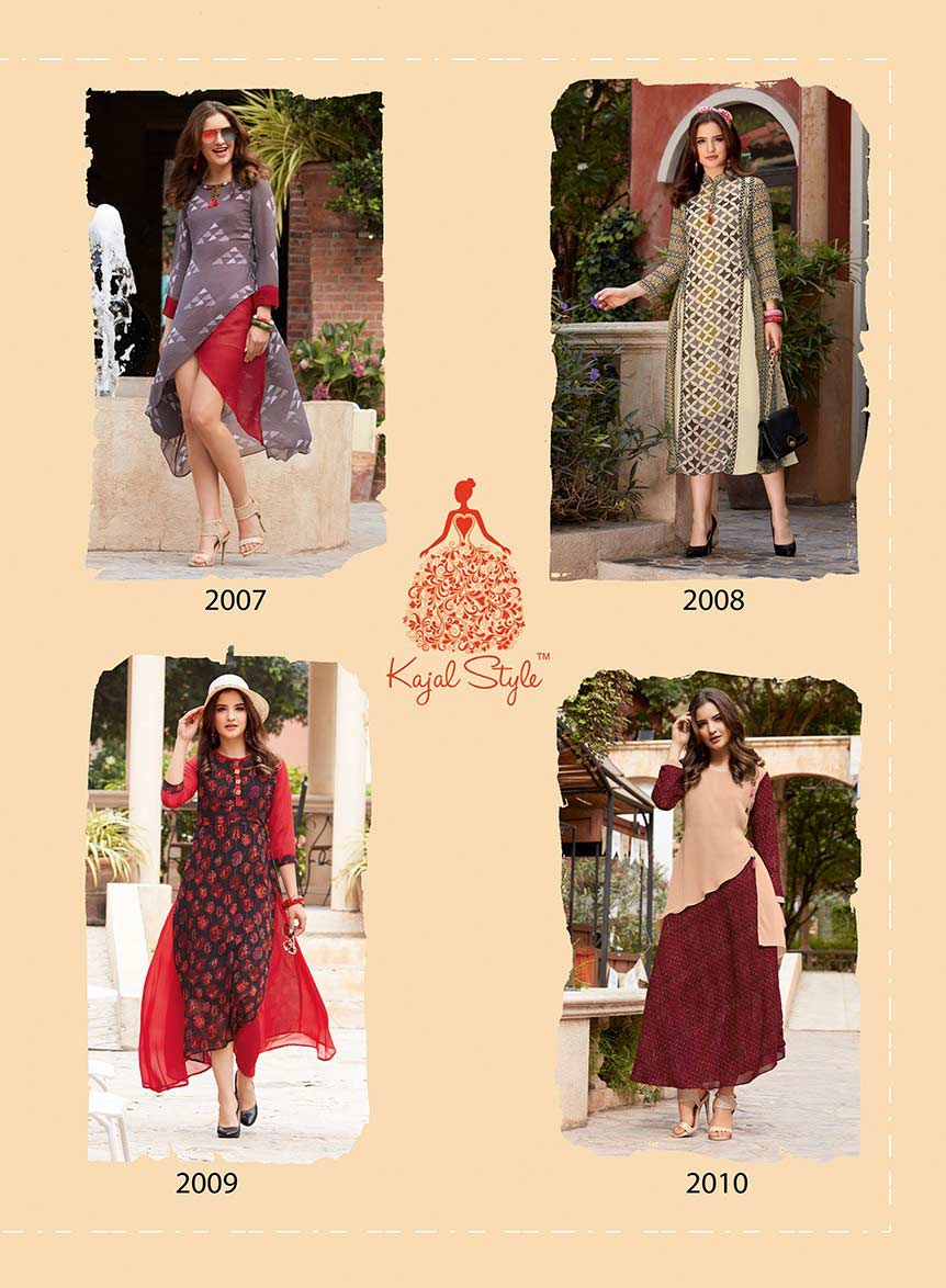 Fashion Blossom Vol-2 Kajal Style Printed Kurti Fashion Blossom Vol-2 Kajal Style Printed Kurti